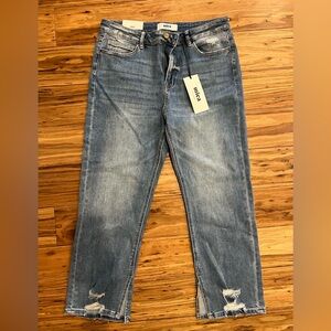 Mica high rise straight leg women’s jeans new with tags
